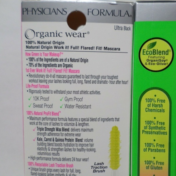 3 Physicians Formula Mascara Ultra Black Work It - Picture 5 of 9